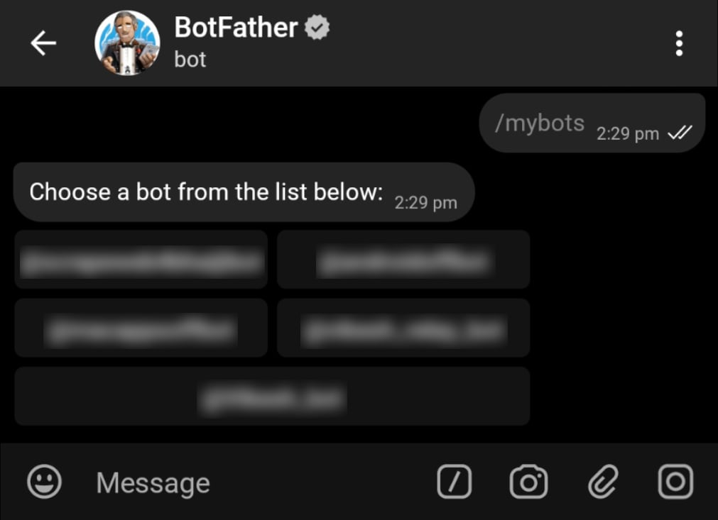 List of bots created by You